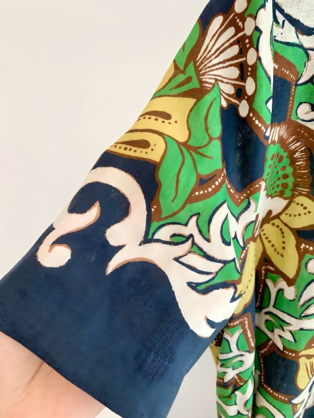 ALÉMAIS Liana printed linen midi shirt dress - Picture 7 of 13